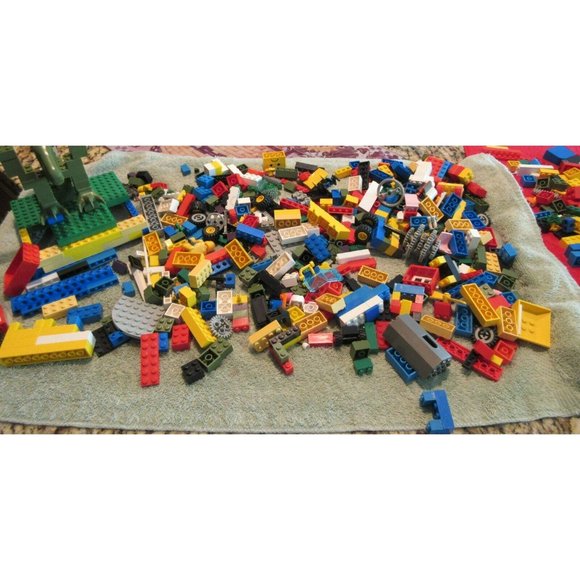 Mixed Lot Assorted Lego Legos 2lbs 14oz Random Mixed Pieces Clean Ready For Use - Picture 5 of 8